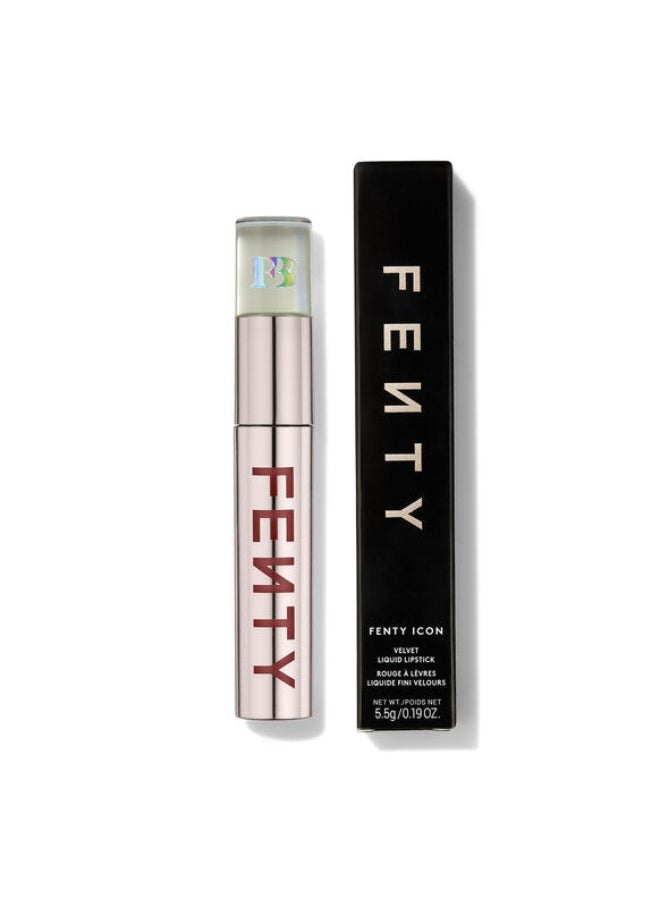 فنتي بيوتي Fenty Beauty Icon Velvet Liquid Lipstick h.b.i.c 5.5g - Image 3
