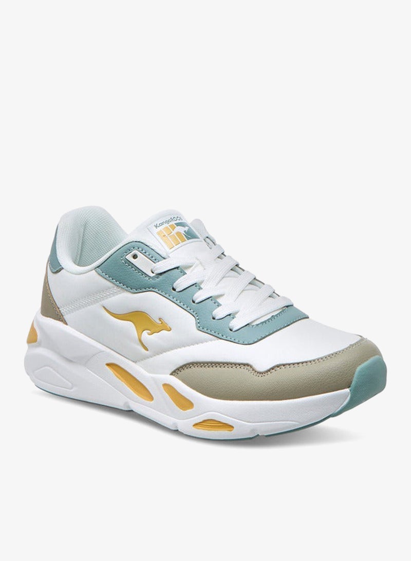 kangaROOS Women's Colourblock Sports Shoes with Lace-Up Closure - Image 2