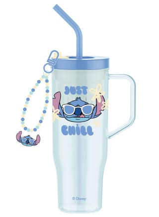 MINISO Disney Lilo & Stitch Collection Plastic Tumbler with Straw 1250mL (Blue) – Fun and Functional Drinkware - pzsku/Z4EFF3988678CBFCF2F01Z/45/_/1744809438/733edc22-6a1d-4b39-8125-7c47c8613a9e