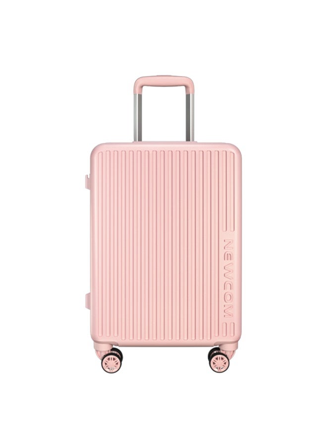 NEWCOM PC Hard Shell Suitcase | TSA Lock | 4 Spinner Wheels | Lightweight Travel Luggage | Cabin & Checked | 20/24/28 Inch | Black, Pink, Silver, Green - Image 1