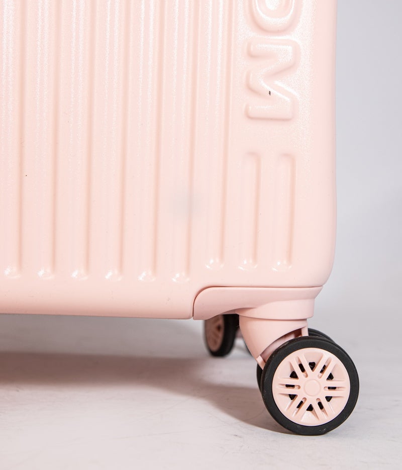 NEWCOM PC Hard Shell Suitcase | TSA Lock | 4 Spinner Wheels | Lightweight Travel Luggage | Cabin & Checked | 20/24/28 Inch | Black, Pink, Silver, Green - Image 3