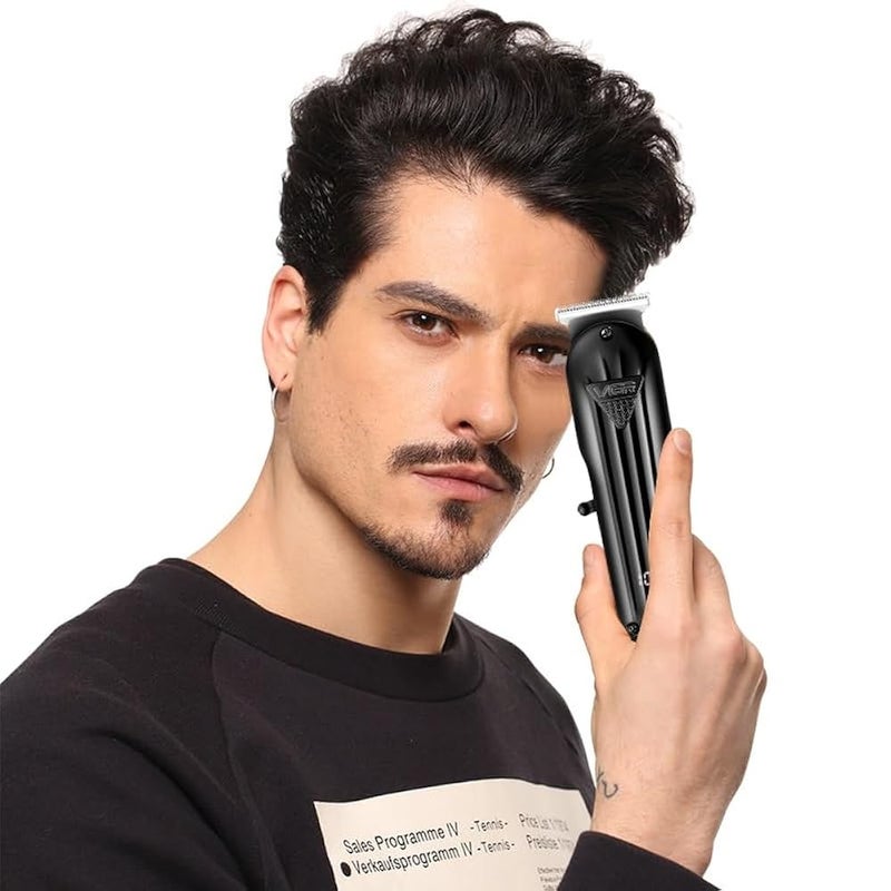 VGR V-982 Digital Display Professional Cordless Hair Clippers Cutter Rechargeable Wireless Hair Grooming Set Beard Trimming Beard Styling Li-ion Battery 600mAh 120 mins Runtime with 2 hrs charging - Image 5