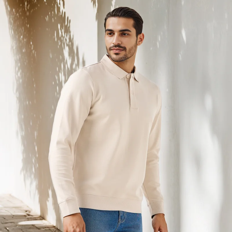 Regular Fit Bonded Polo T-shirt