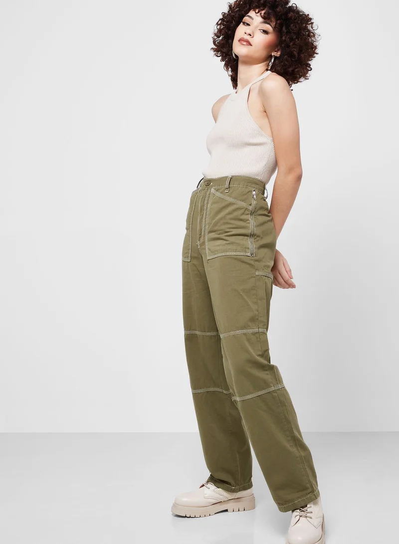 TOPSHOP Pocket Detail Pants