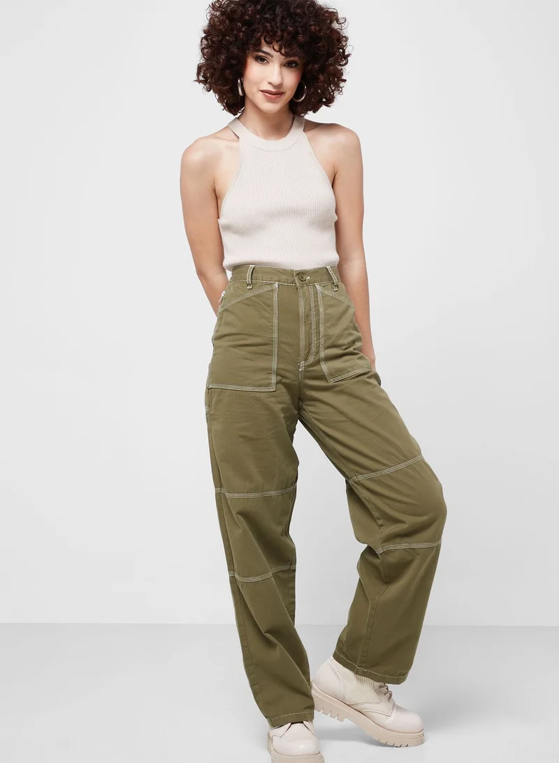 TOPSHOP Pocket Detail Pants