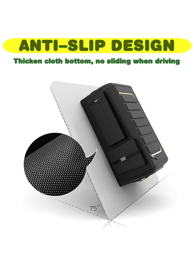 بيوينتي صندوق تنظيم صندوق السيارة من بيونتي، صندوق تخزين كبير قابل للطي، منظّم صندوق خلفي بـ 6 أقسام، بطبقة ثلاثية الحماية وقاعدة مانعة للانزلاق لسيارات الدفع الرباعي والفان للتخييم والنزهات (70 لترًا)‌ - Image 4