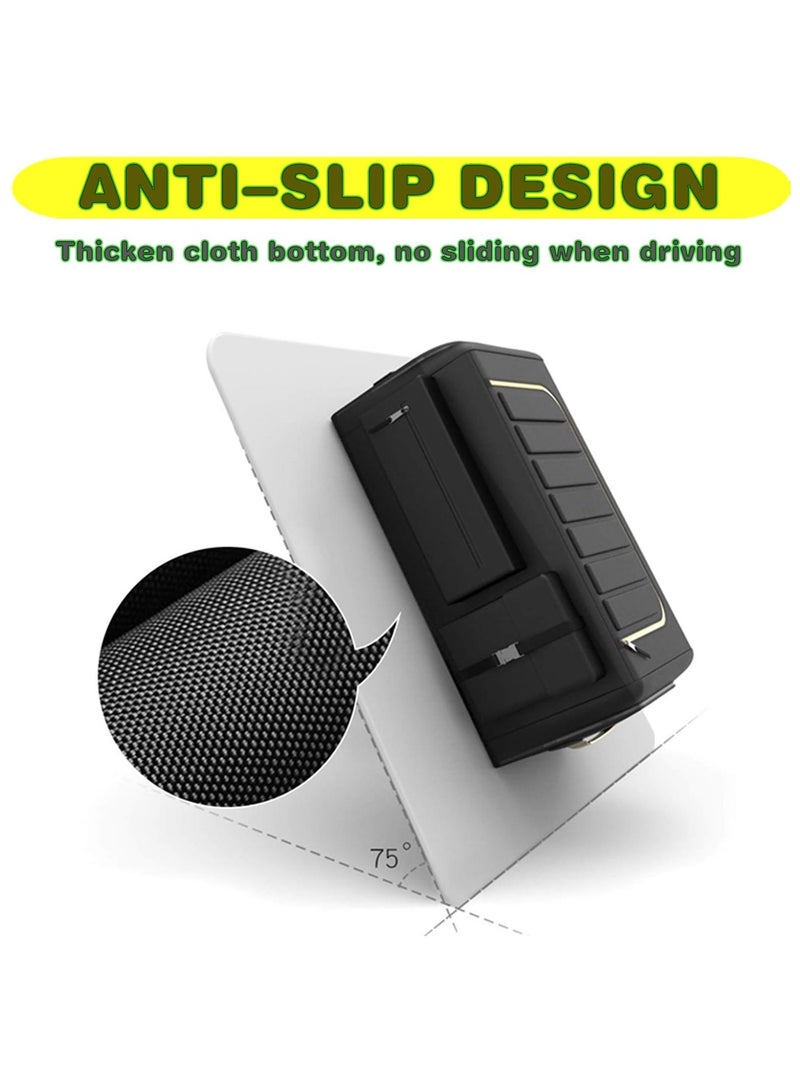 بيوينتي صندوق تنظيم صندوق السيارة من بيونتي، صندوق تخزين كبير قابل للطي، منظّم صندوق خلفي بـ 6 أقسام، بطبقة ثلاثية الحماية وقاعدة مانعة للانزلاق لسيارات الدفع الرباعي والفان للتخييم والنزهات (70 لترًا)‌ - Image 4