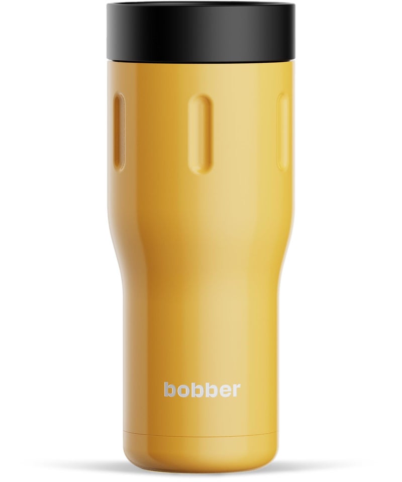 BOBBER 16 oz LeakProof Travel Coffee Mug  Dishwasher Safe Vacuum Insulated Coffee Cup for Auto Stainless Steel Reusable To Go Mug for HotIce Coffee Tea  BPAFree Keeps Hot for 8 Hours Orange