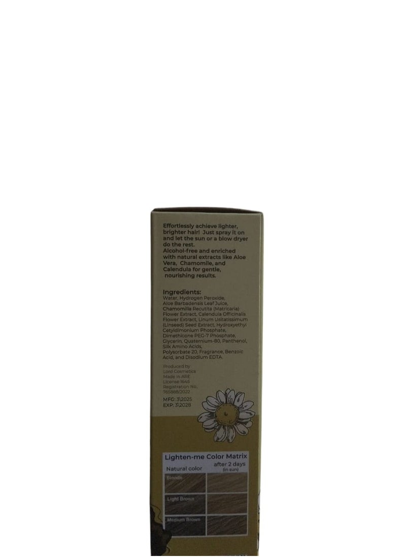 Bio Soft Bio Soft Lighten me hair lightening spray 180ml  - Image 3