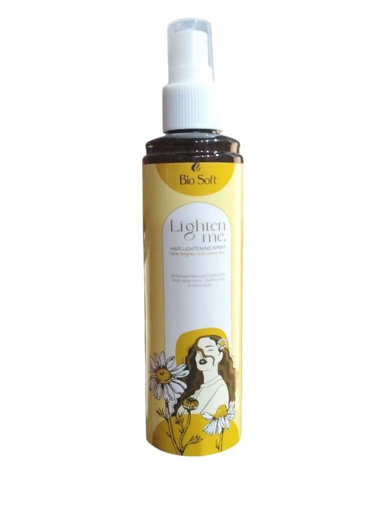 Bio Soft Bio Soft Lighten me hair lightening spray 180ml - Image 2