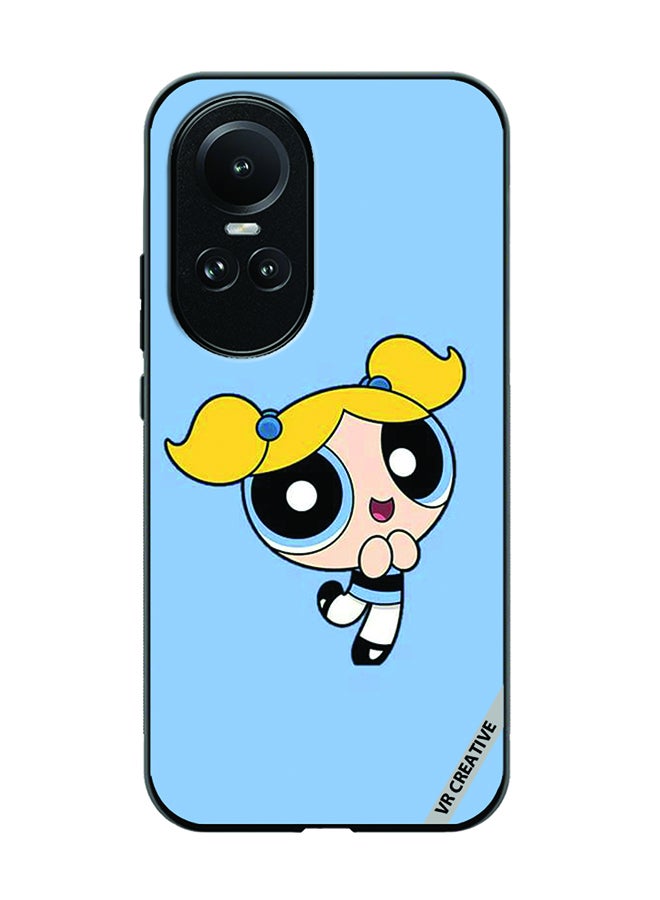 VR CREATIVE Protective Case Cover For Oppo Reno 10 Pro Bubbles Powerpuff Girls Design Multicolour - Image 1