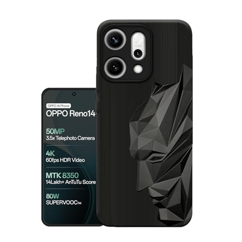 VIDO Exclusive Soft Back Case Cover for Oppo Reno 14 5G (Shock Proof |360 Degree Complete Protection) - Image 1