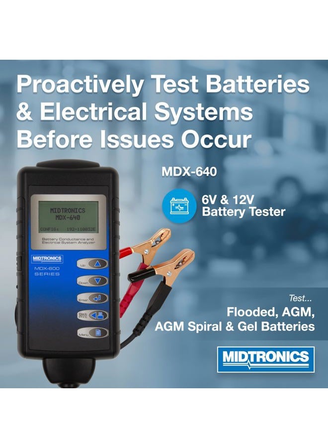 Midtronics (MDX-640) محلل البطارية - Image 2