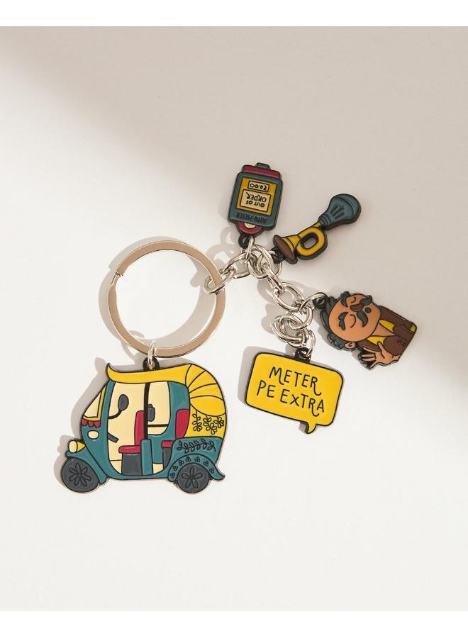 Chumbak Classic Autowalla Enamel Keychain - Image 1