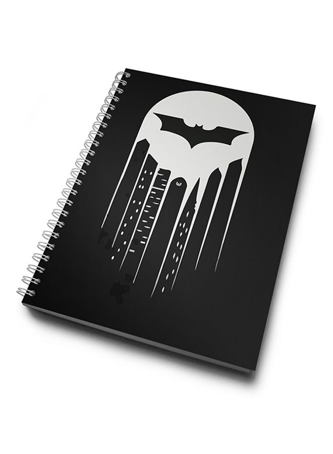 LIT Batman Minimal Style Spiral Hardcover Notebook - Image 2