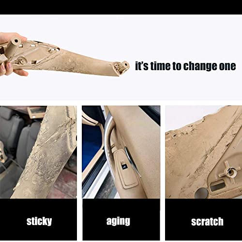 FEXON BMW Door Handles Replacement for Series 3 F30 Series 4 Inner Door Support Trim Pull Strap Armrest Bracket Kit for 2012-2018 BMW 320 328 330 335 2014-2017 BMW 428 435 51417279311 Black - Image 4