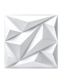 DMG TECH 3D Wall Panels, 20 Pack 3D Wall Panel Diamond for Interior Wall Décor  - Image 1