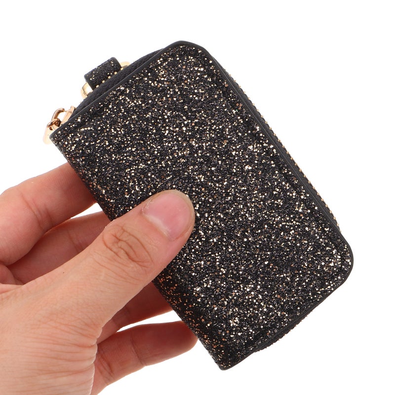 2pcs Pu Leather Pouch Bag For Car Keys - Car Key Holder With Zipper Pocket - Pouch Wallet Mini Bag Everyday Use - Image 2