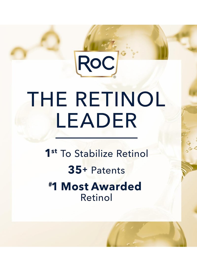 RoC - RoC Retinol Correxion Deep Wrinkle Retinol Face Serum with Ascorbic Acid, Daily Anti-Aging Skin Care Treatment for Fine Lines, Dark Spots, Acne Scars, 1 Ounce (Packaging May Vary) - Image 1