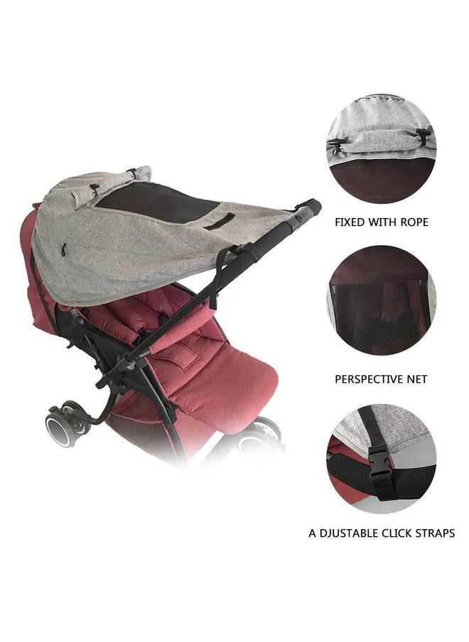 Sun Sail for Pushchairs Universal Pushchair Sun Protection Cover Stroller Sun Cover with Viewing Window and Wide Shade - pzsku/Z4F00BFD1F88B16EB66C5Z/45/_/1732119645/408738f1-8389-4c7c-b290-7a48a6164948