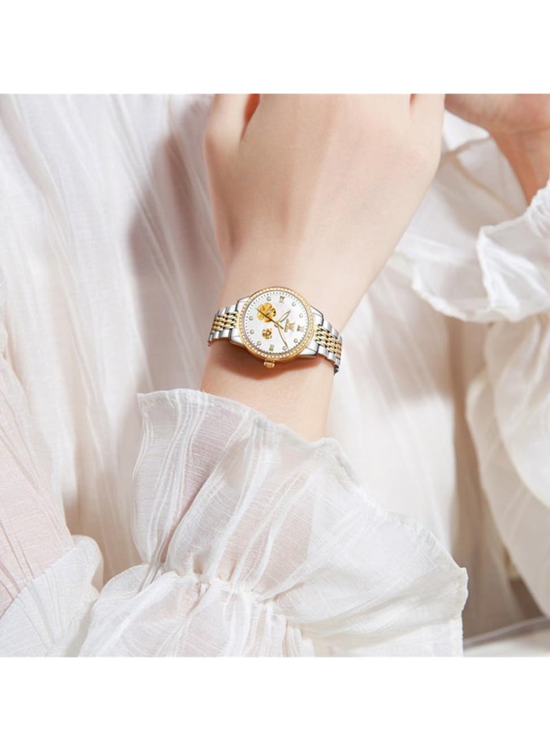 OLEVS Ladies Formal Waterproof Luminous Watch 6706 - Image 3