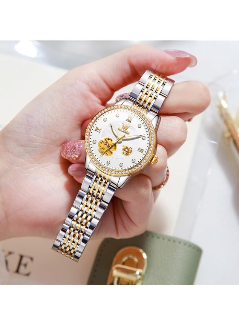 OLEVS Ladies Formal Waterproof Luminous Watch 6706 - Image 4