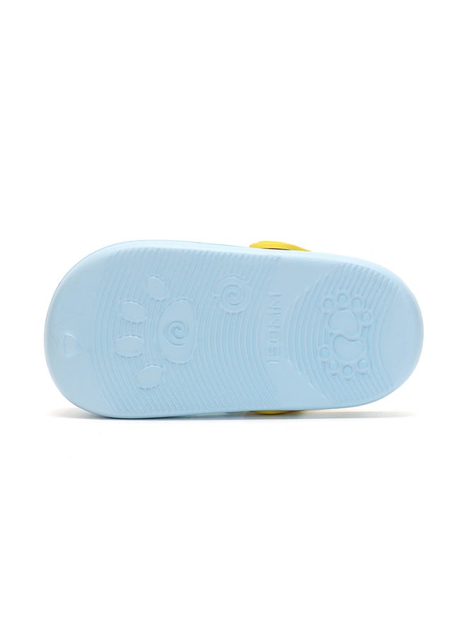 B.duck Children's Slippers, Boys And Girls Wear-resistant Home Shoes, Crocs-style Shoes, 5302 Blue, Size 28 - Image 5