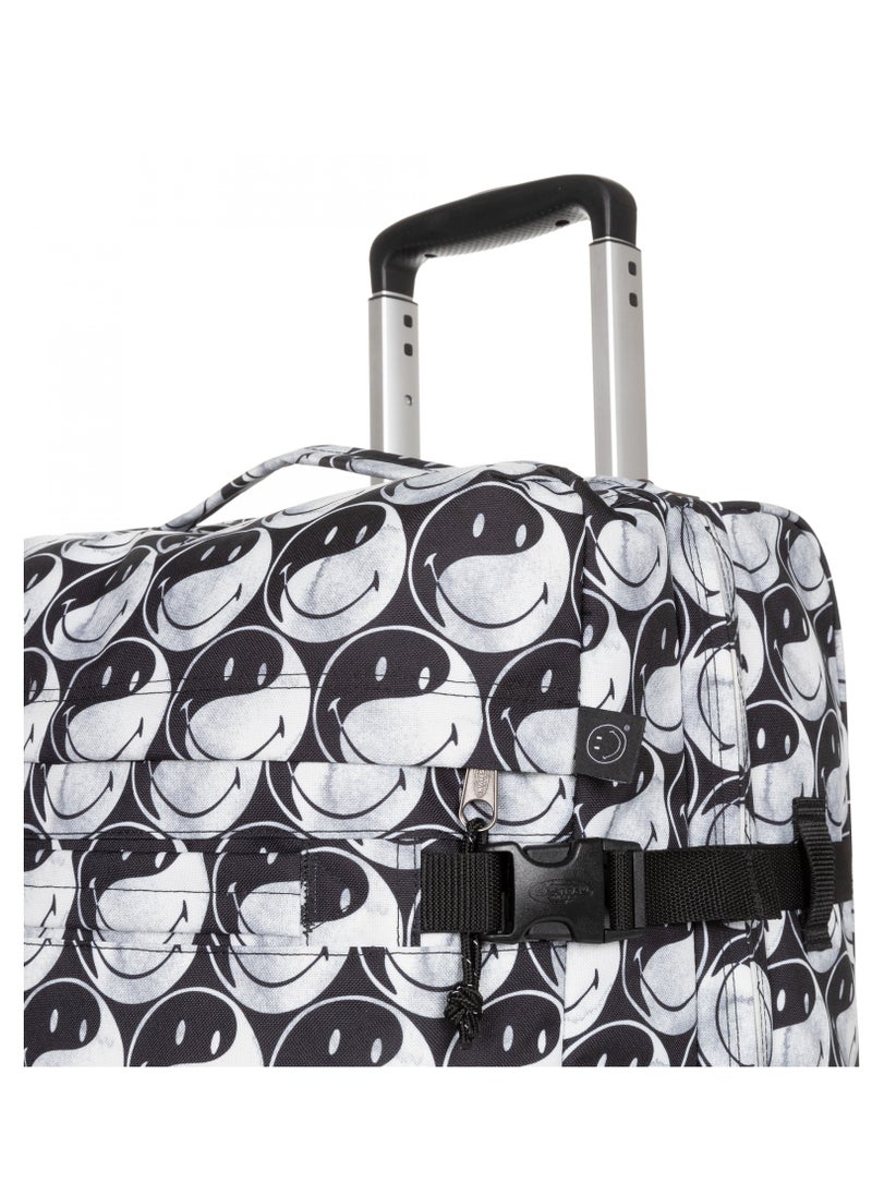 EASTPAK Transit R Small Soft Luggage Smiley Black  - Image 4