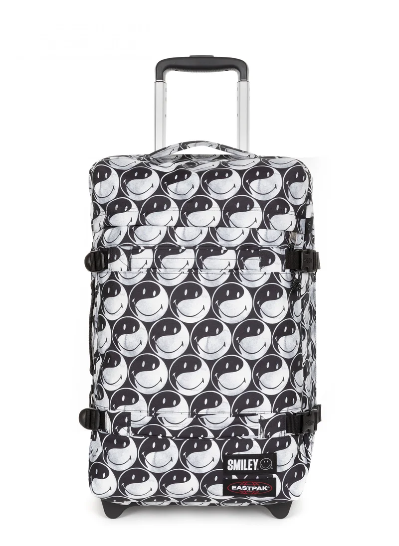 EASTPAK Transit R Small Soft Luggage Smiley Black