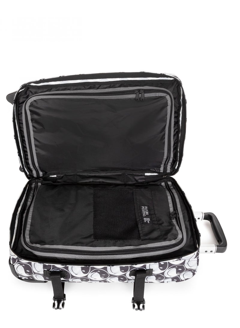 EASTPAK Transit R Small Soft Luggage Smiley Black  - Image 3
