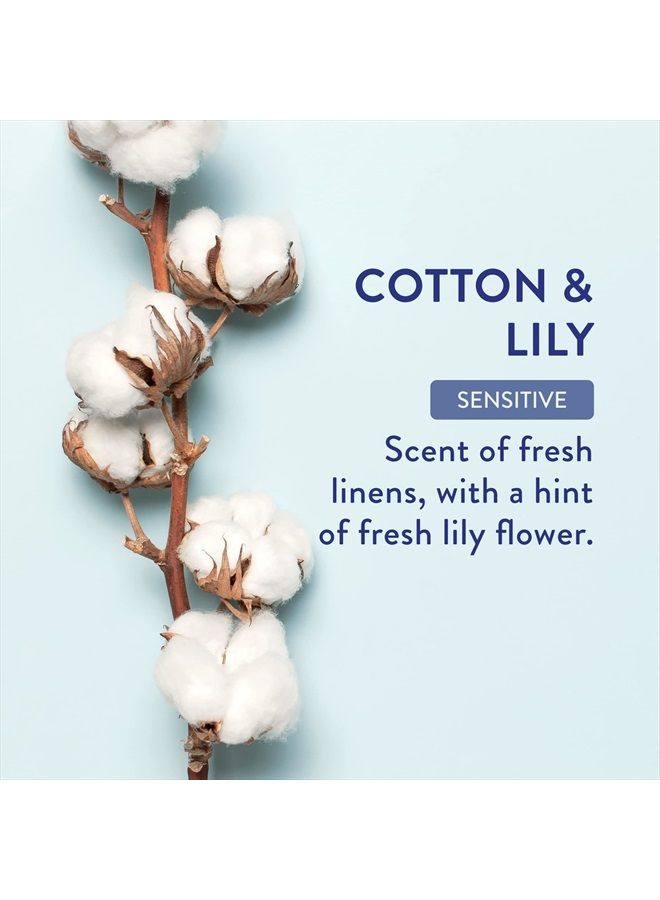 native Sensitive Deodorant | Natural Deodorant for Women and Men, Aluminum Free, Baking Soda Free, Phthalate Free, Talc Free, Coconut Oil and Shea Butter | Cotton & Lily (Sensitive) - Image 4