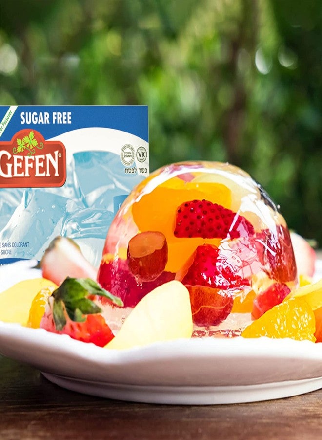 Gefen Sugar Free Clear Unflavored .3oz (3 Pack) | Fish Free & Meat Free, Vegan Friendly, Easy to Prepare, Kosher for Passover - Image 2