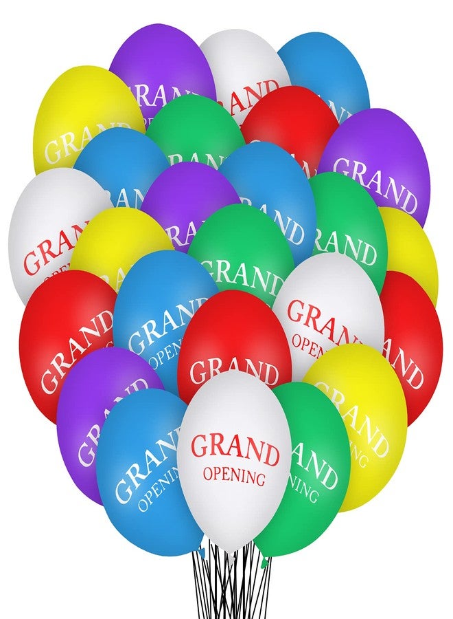 Lecpeting 30 Pcs Grand Opening Balloons Colorful Celebrate Business Balloons 12 Inches Latex Balloon for Opening Ceremony Decoration - Image 1