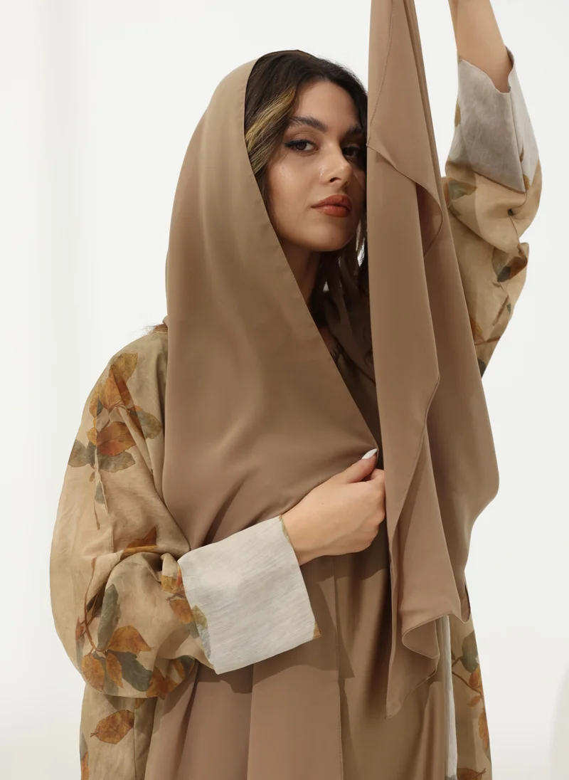 Meem by Mariyah Front Open Abaya