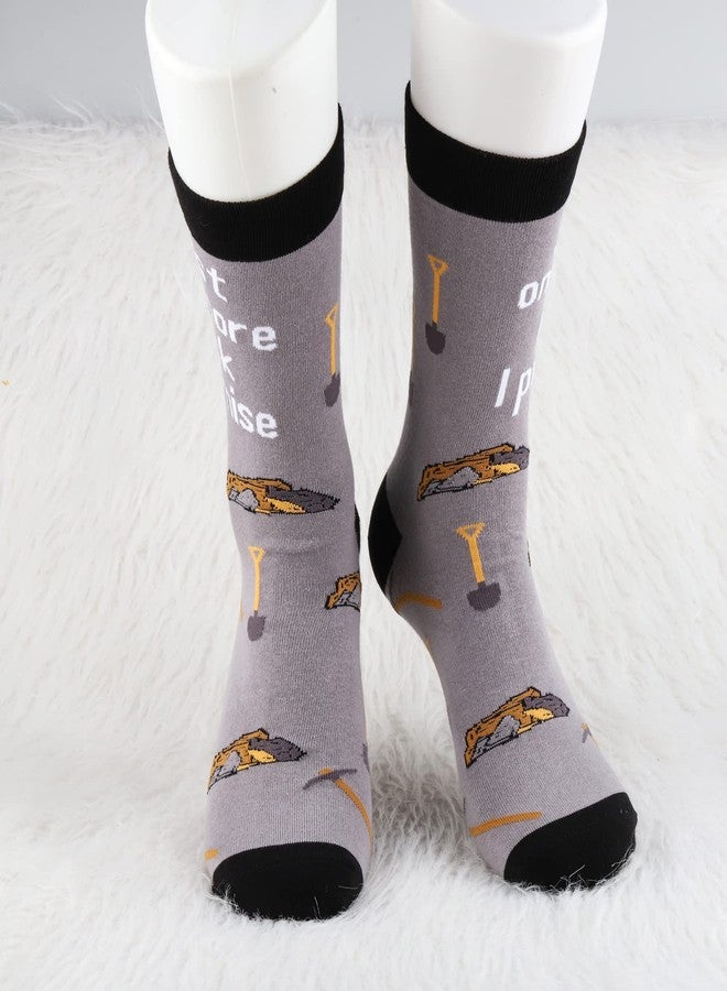 MBMSO Geology Gifts Socks 2 Pairs Just One More Rock I Promise Funny Geologist Socks Rock Collector Gifts Rock Hound Gifts (Geology Socks) - Image 4
