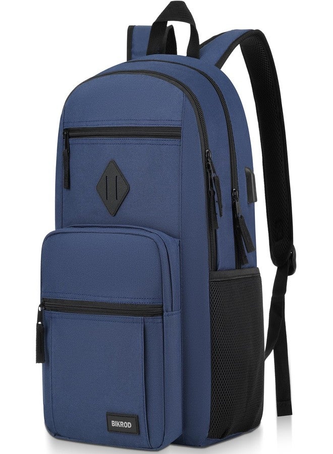 BIKROD Backpack for Boys Men, School Backpack for Teens Girls, Lightweight Casual High School Bookbag, Daily-use Travel Laptop Backpack with USB Charging Port Fits 15.6 Inch Notebook - Image 1