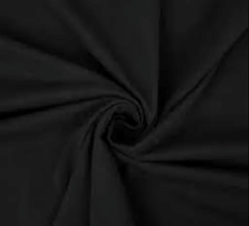 FASHA Men Full Sleeve Cotton T Shirt | 100% Pure Cotton Solid Round Neck Tee| Regular Fit Comfortable Soft Fabric T Shirt |Casual Wear, Office Wear, Gym Wear, Travel & College Outfit-Pack of 1 Black - Image 5