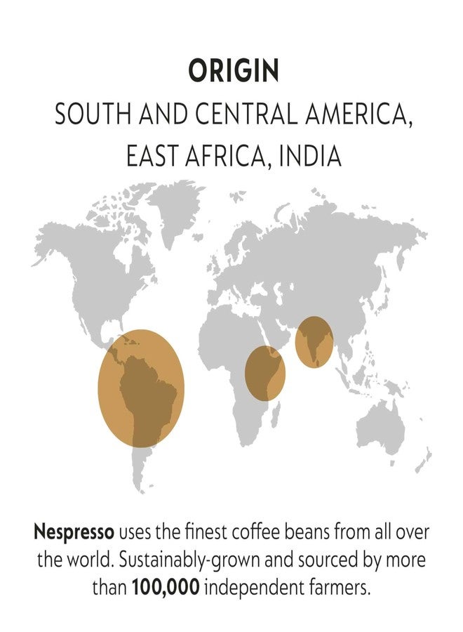 Nespresso Capsules Original Line, Ispirazione Espresso Variety Pack, Medium Roast Espresso Coffee, 100 Count Espresso Coffee Pods - Image 3