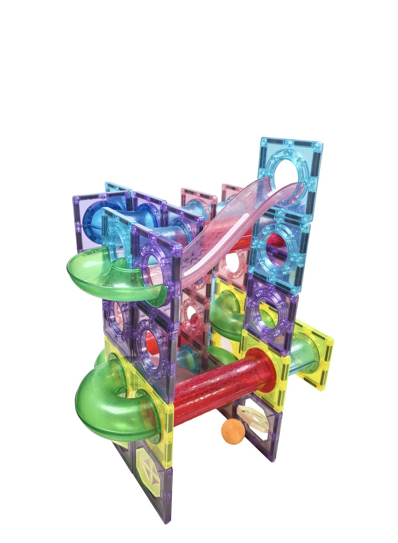 عام 🧩 مجموعة مكعبات بناء مغناطيسية – 100 قطعة لعبة تعليمية STEM للأطفال | مجموعة تركيب مغناطيسية، طوب تجميع للتعلم وألعاب ألغاز إبداعية للأولاد والبنات +3 🎁 - Image 3