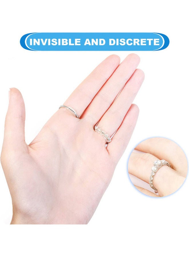 Ring Size Adjuster For Loose Spiral Silicone Fastener Set - Image 5