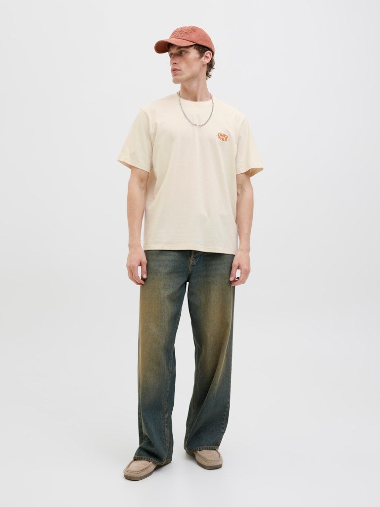 JACK & JONES Jortavira Type Back Crew Neck T-Shirt  - Image 4