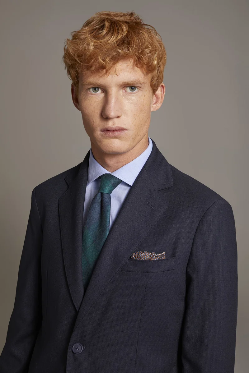 Doppelganger Blue Single-breasted jacket - Navy Blue for Men | Best Price UAE