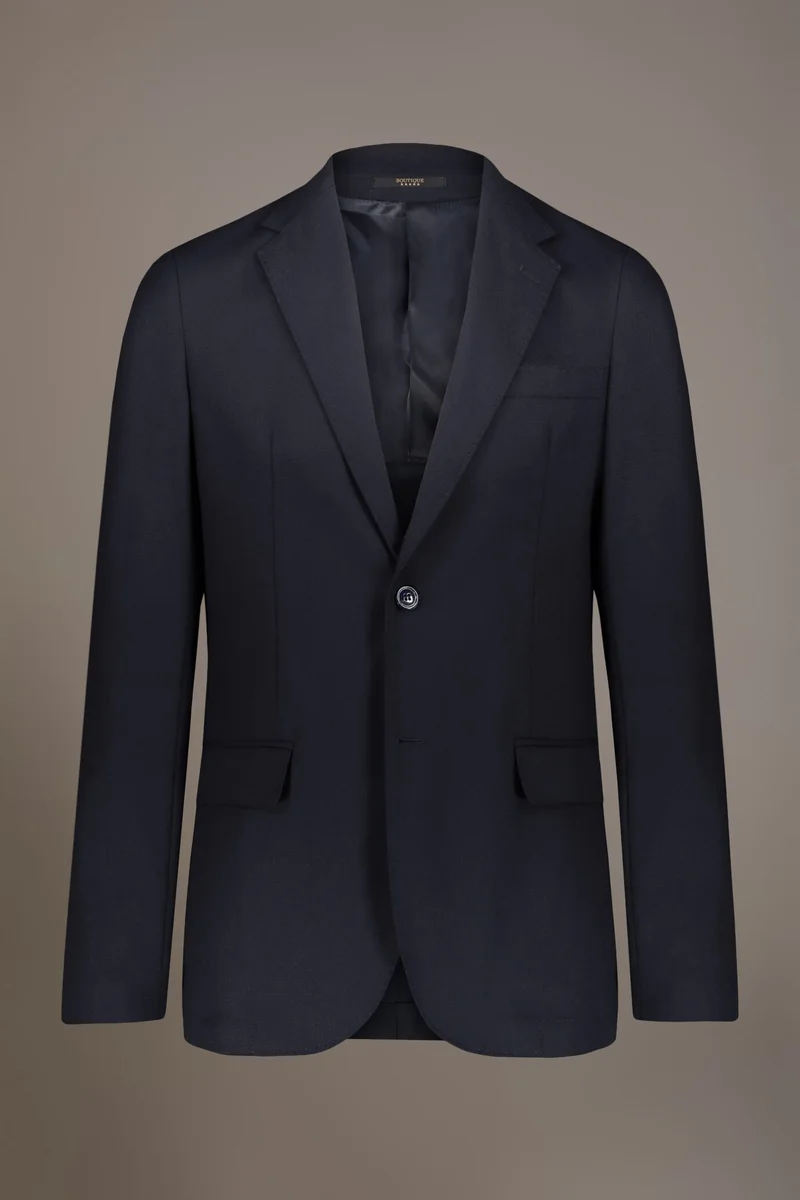 Single-breasted jacket - Navy Blue