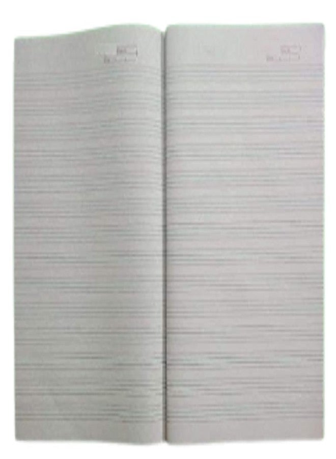 FIRST CLICK® English Exam Paper Answer Sheets For Exam Practice | 100 Ruled Sheet Without Fold/With Fold (200 Sheet-400 Pages) CBSE ICSE DU Exam Size (31x38 cm) Both Side Ruled Papers - Image 5