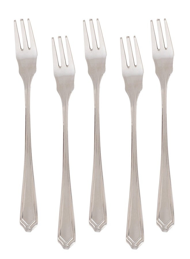 Kishco Lighthouse Stainless Steel Fruit Fork - Pack of 6 - Image 1