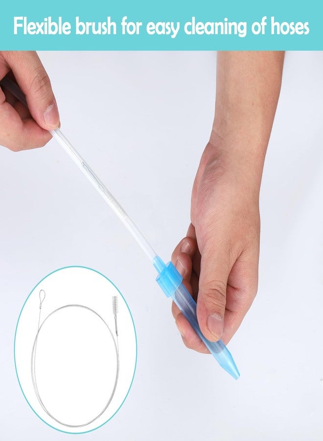 BUSOHA Straw Cleaner Brush kit for Baby Nose Sucker - 11 Piece Straw Cleaner for Nasal Aspirator All‑Angle Infant Nasal Aspirator Cleaning Set Deep Cleans Baby Nose Bulb & Tubing - Image 4