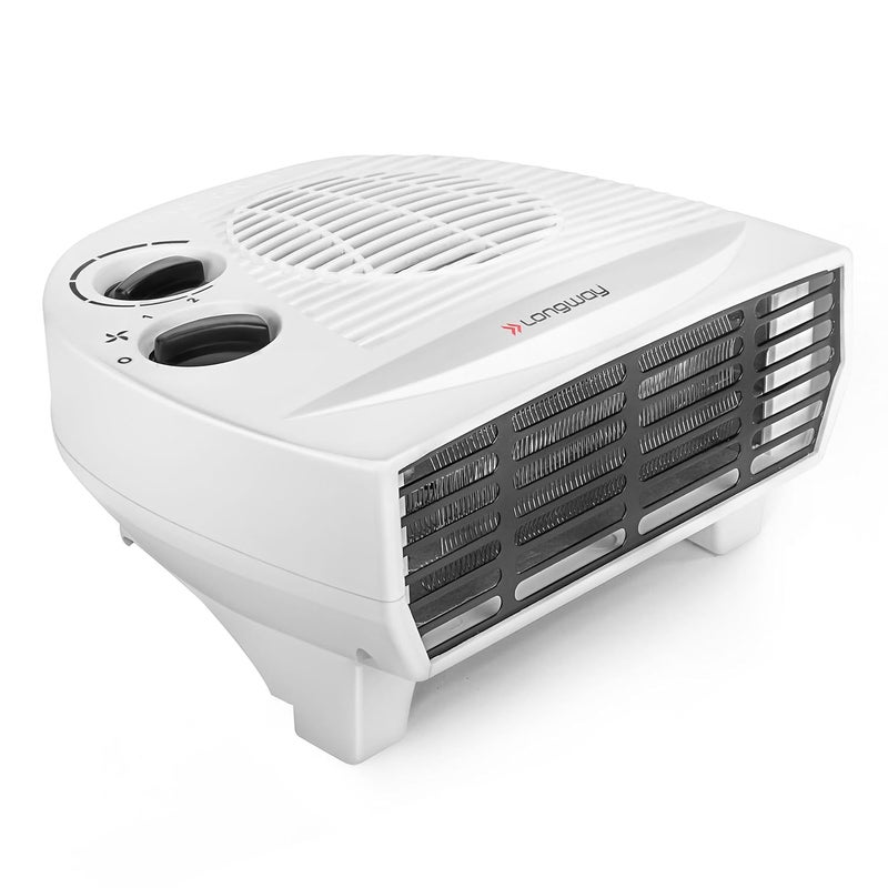 Longway Magma 20001000 W Fan Room Heater with ISI Approved White - Image 1