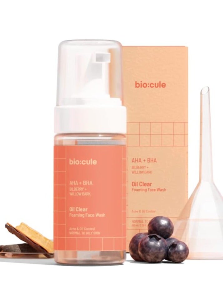 Biocule Biocule Oil Clear Foaming Face Wash 100ml  - Image 1