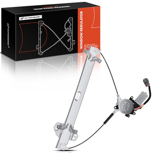 A-Premium Power Window Regulator with Motor Replacement for Honda Accord 2003-2007 Sedan Front Left Driver Side - Image 1