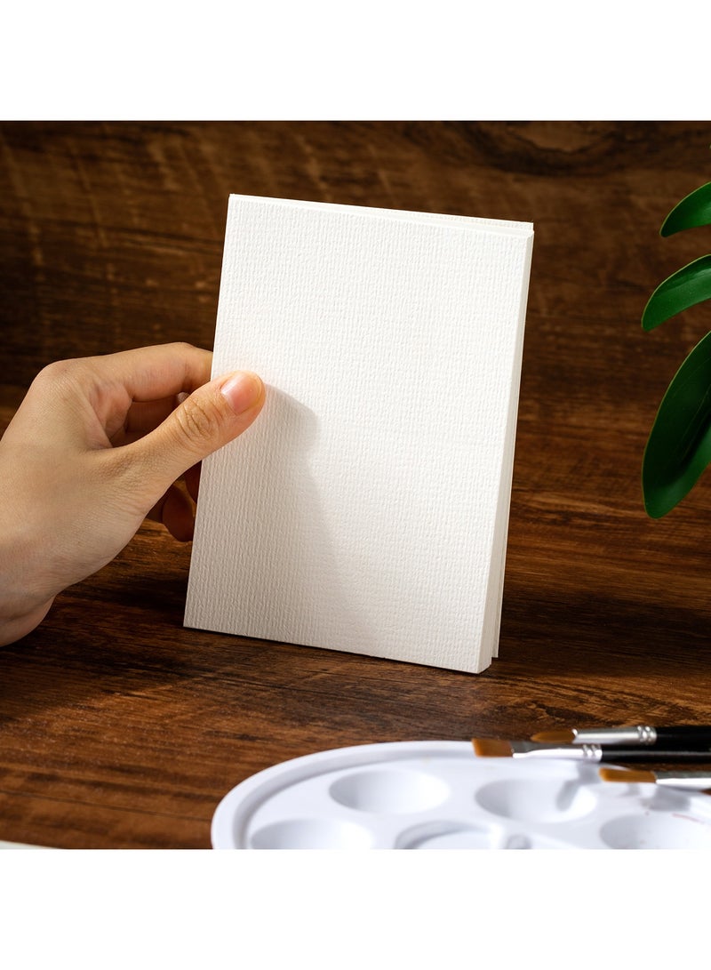 Deli EC270-A6 Finenolo A6 Watercolor Paper 鈥?16 Sheets | 300gsm Heavyweight Watercolor Paper | Ideal for Watercolor, Acrylic, and Ink Painting | Excellent Absorption & Easy to Paint. - Image 4